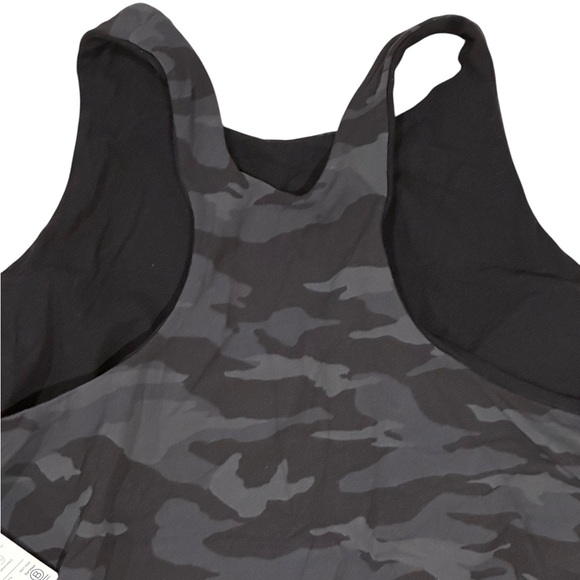 Athleta Conscious Crop Sports Yoga Bra Black Camo Camouflage Plus 3X D DD+ NWT - Picture 6 of 11